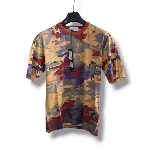 Shirt mimetica stone island - stone,