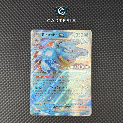Blastoise stellar crown - ex,