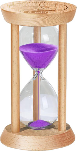 Timer sabbia legno 5 - in,