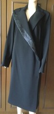 Beautiful dress MARINA RINALDI Woman, black color, IT 56 DE 50 US 20 GB 24 Abito
