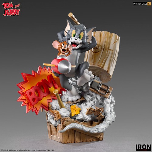 Statua tom jerry iron - &,