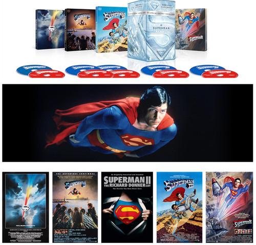 Superman film collection 4k - 5-film,