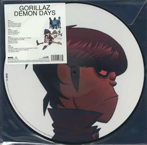Gorillaz demon days vinyl - days,