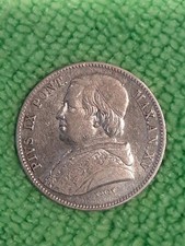 20 baiocchi 1861 Vaticano Pio