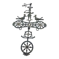 Statua croce bronzo
