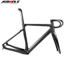 Telaio bici da strada Airwolf T1100 Carbon Aero bici da corsa 700c cavo nascosto completo