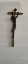 Crocifisso in ottone e metallo