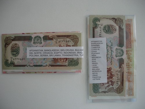 Diverse banconote del - 50,