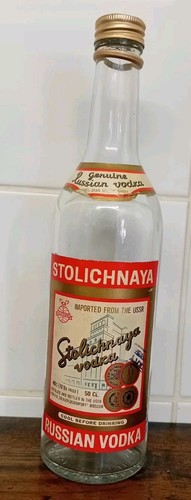 Vintage stolichnaya vodka - vintage,
