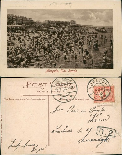 Cartolina margate - margate, (kent)