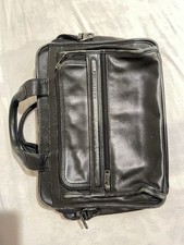 Tumi Alpha Briefcase Leather 