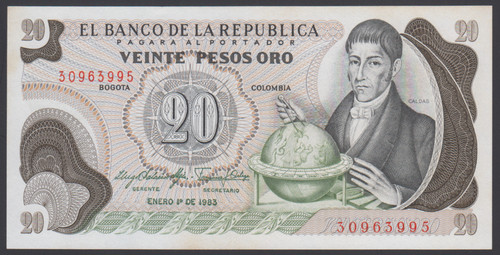 Colombia pesos oro - pesos,