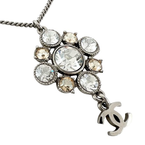 Collana chanel cristallo - collana,