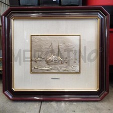 QUADRO P. ROSSINI MARINA LAMINA ARGENTO 925