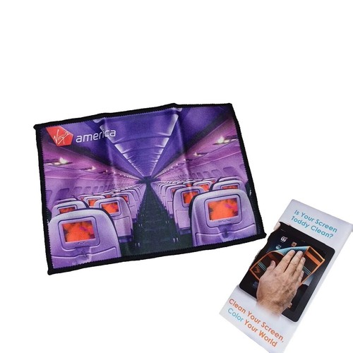 Virgin america screen clean - virgin,