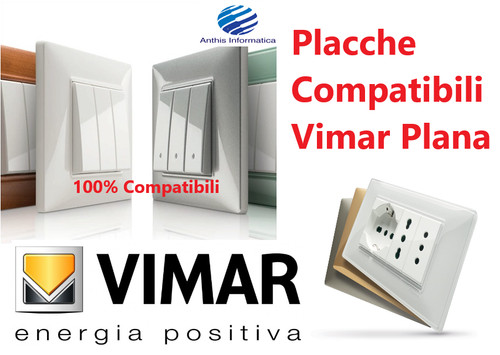 Placche compatibili vimar - placche,