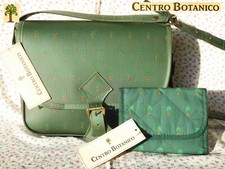 ? CENTRO BOTANICO Naj Oleari VINTAGE 1990 BORSA Mini POSTINA + PORTAFOGLIO ?