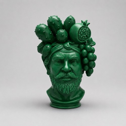 Testa moro lui color - di,