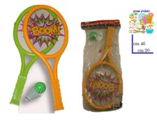 Racchettoni Spiaggia Sonori  con Pallina Beach Tennis e Volano Racchette Tennis