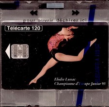 FRANCE - Télécarte 120u (F424) - Variété n° rouge incomplet (Neuve sous blister)