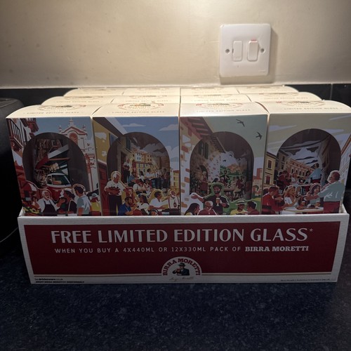 Set birra moretti - of, 4