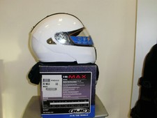 CASCO APRIBILE HJC IS-MAX WHITE TG XS C/VISIERA PARASOLE