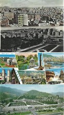 CRT079. GENOVA (GE) 4 Cartoline anni’60 GRANDE FORMATO Brignole, Staglieno