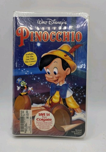 1993 walt disney - 1993, pinocchio