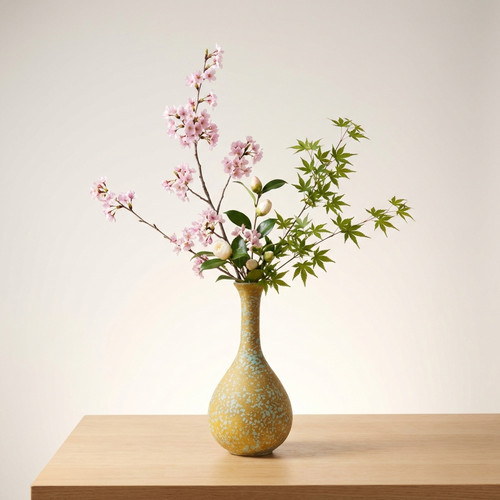 Vaso ceramica nabeshima - vaso,
