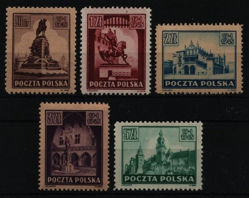 Polonia 1945 michel n - polonia,