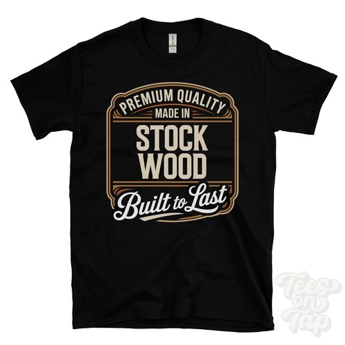 Made stock shirt legno - stock,