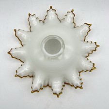 Antica Campana paralume boccia in vetro ricambio per lampadario Anni 30 Liberty