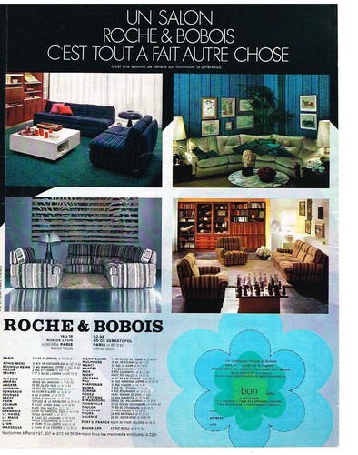 Publicite 1970 roche - roche, &