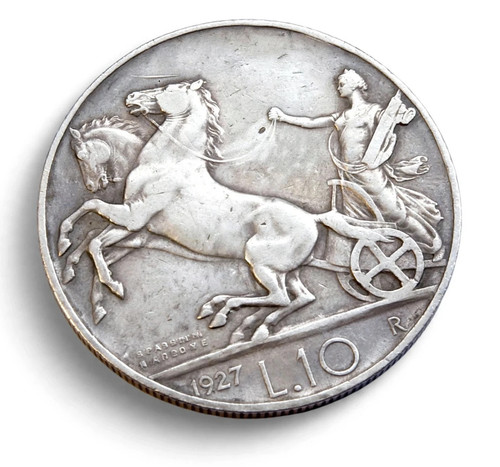 Regno italia lire - regno, 1927
