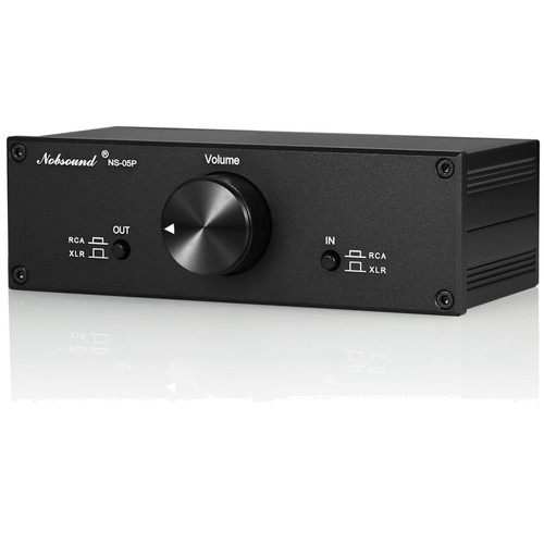 Passivo preamp xlr rca - hi-fi,