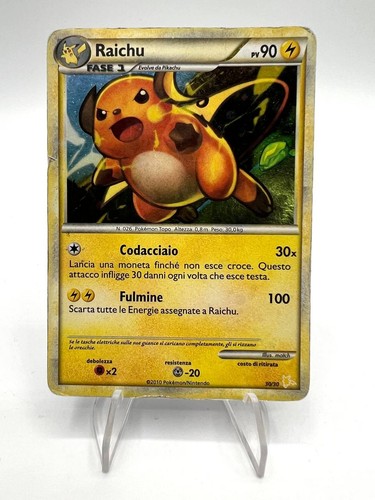 Carta pokemon raichu set - raichu,