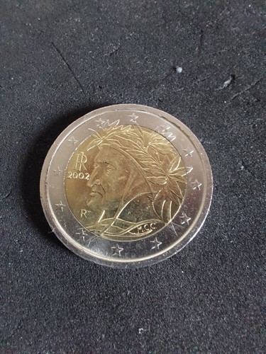 Moneta euro dante - moneta,