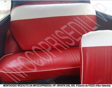 Fiat 600 coprisedili rosso - fiat,