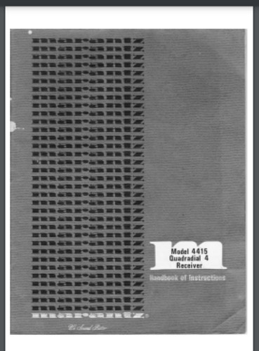Marantz 4415 quadradial - 4415, 4