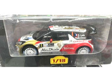 CITROEN DS3 WRC Rallye Montecarlo 2013 #1 Loeb Total Winner SP Altaya IXO 1:18