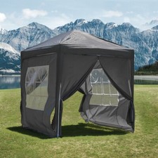 Gazebo pop-up grigio tenda per