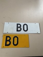 Lotto Targhe Bologna Carrello Appendice 