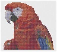 Ara Uccello Kit Punto Croce Da