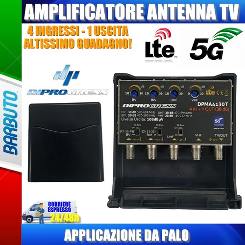 Amplificatore palo 4 - amplificatore,
