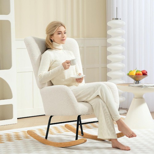 Poltrona dondolo moderna in - poltrona,