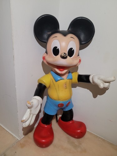 Pupazzo gomma topolino - gomma,