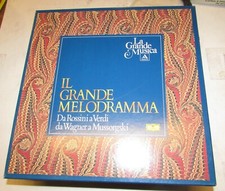 Vinili 33 giri - La Grande Musica  Il grande melodramma 4 LP Mondadori mai usati
