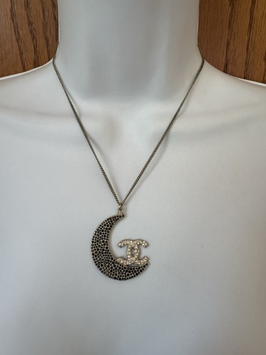 Collana chanel con ciondolo - collana,