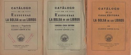 Three bookseller catalogues - catalogues, of