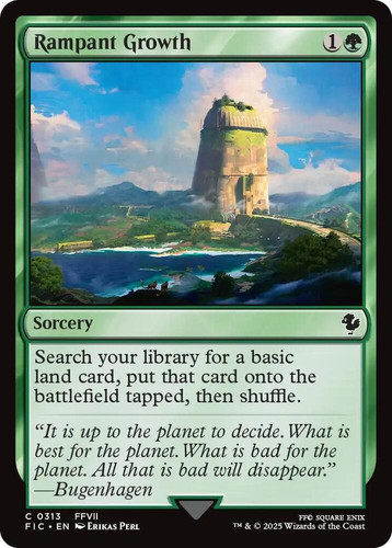 Mtg magic rampant - rampant, growth